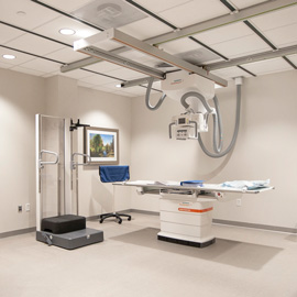 Radiation therapy equipment.