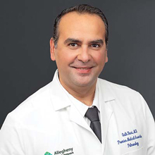 AHN Pulmonologist Dr. Gaith Shari.